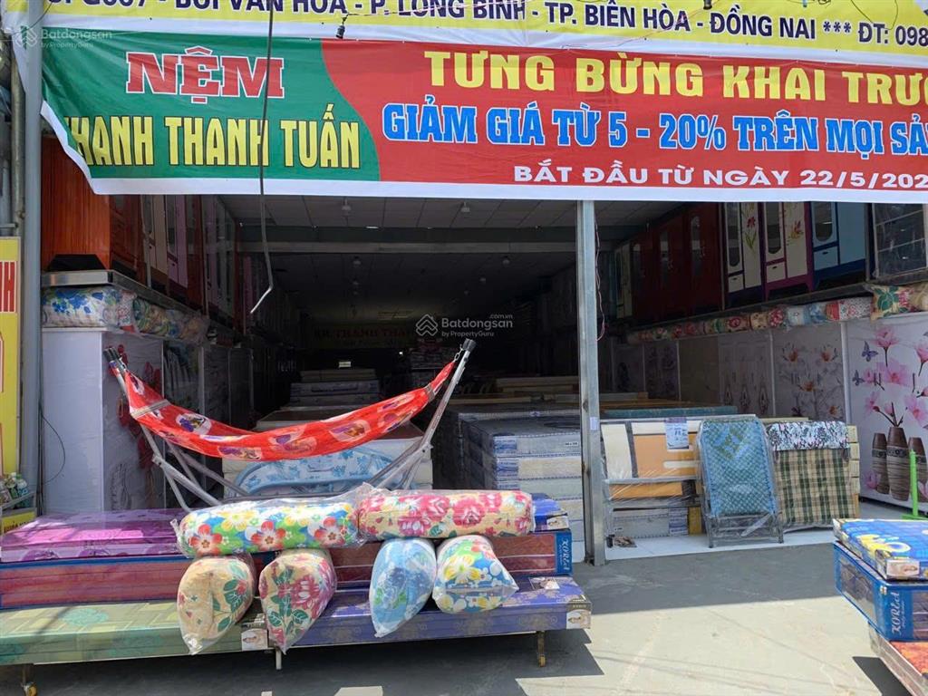 Bán nhà 2 mặt tiền trước sau đường bùi văn hòa phường long bình, sổ hồng 486m2 ngang 7.8m giá 17 tỷ