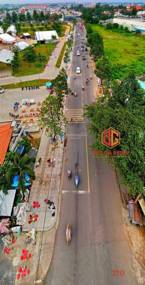 Bán đất mặt tiền đường dương tử giang tặng mbkd dòng tiền hơn 6 tỷ/năm sổ hồng 6725m2 giá 155 tỷ