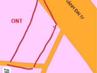 Bán 16536m2 = 1,6ha đất mặt tiền vành đai 4, hl 10. sông nhạn, gần cổng sau sân bay long thành