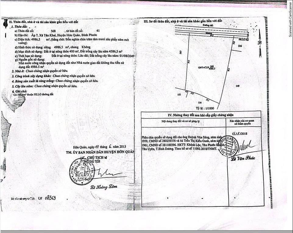 Bán gấp 5 sào đất có 63m mặt tiền đường nhựa 6m.
từ ql 13 vào tầm 1km