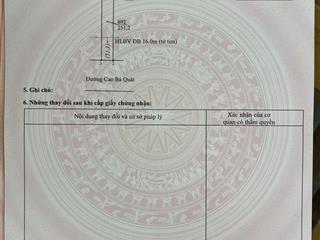 Tôi chủ đất cần bán 251,2m2 mặt tiền cao bá quát, phường minh hưng, đồng nai