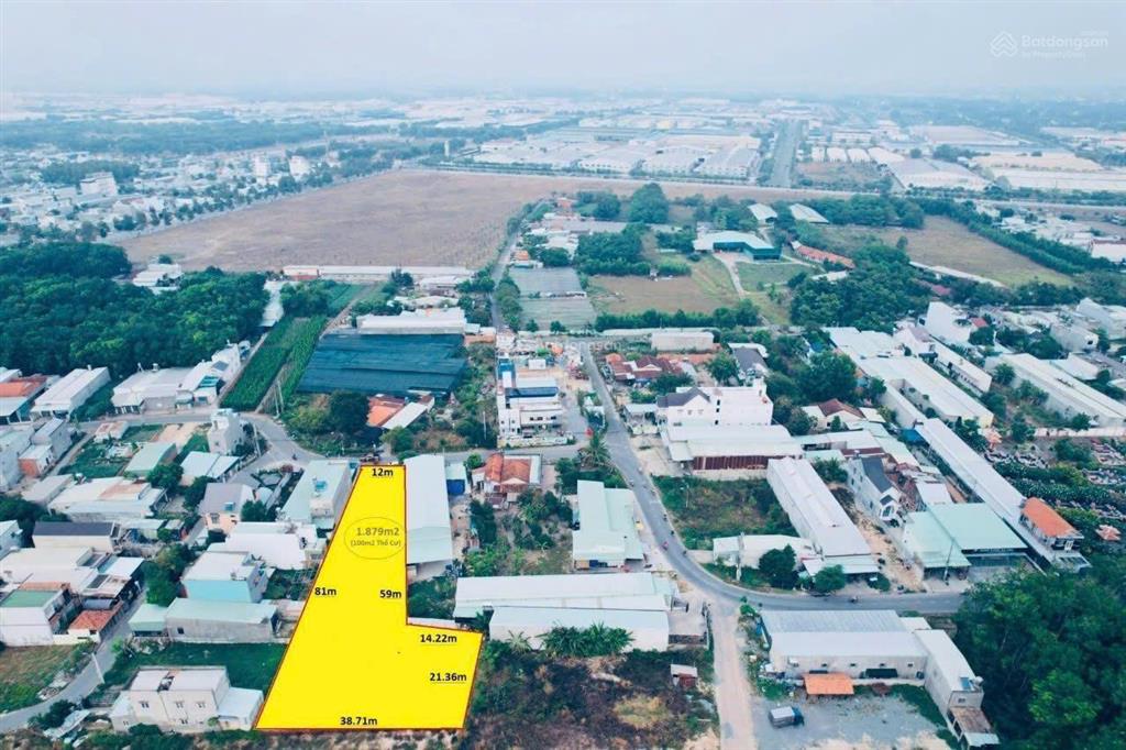 Bán gấp 1879m2 có thổ cư phường bình dương tp. hcm