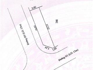 Tôi cần tiền sang lại lô góc 2 mặt tiền khu đô thị phúc hưng golden, 1 tỷ 530