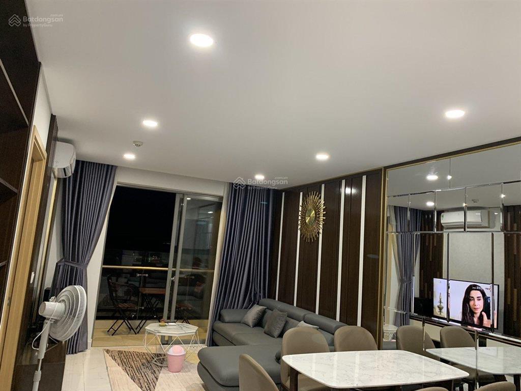 Căn hộ 69m2 an gia riverside, nhà mới 2 phòng ngủ full nội thất cao cấp, view sông, giá 13 triệu