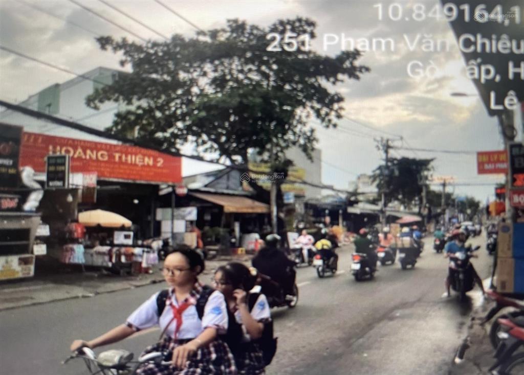 Bán nhà mặt tiền thửa 53, tbđ 22 tại số 251 phạm văn chiêu, phường an hội tây, tp hcm  03222808