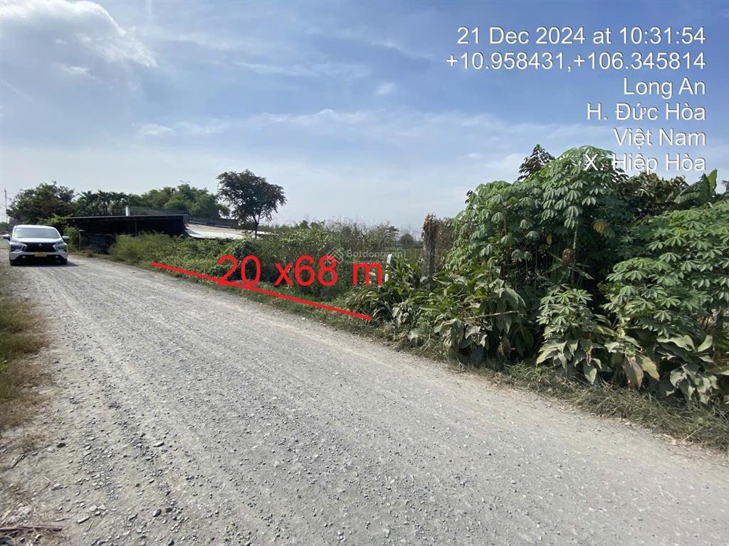 Ngân hàng thanh lý đất tại td873, xã hiệp hòa, huyện đức hòa, tỉnh long an  03265711