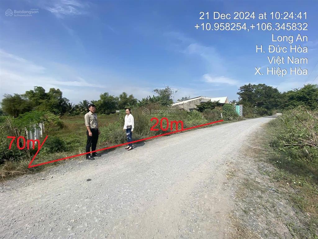 Ngân hàng thanh lý đất tại td873, xã hiệp hòa, huyện đức hòa, tỉnh long an  03265711