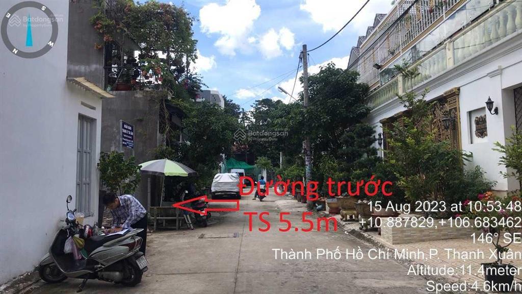 Thửa 618, tbd 20, hẻm 8/34/6 tại kp3 thạnh xuân 40, phường thạnh xuân, quận 12, tp. hcm
