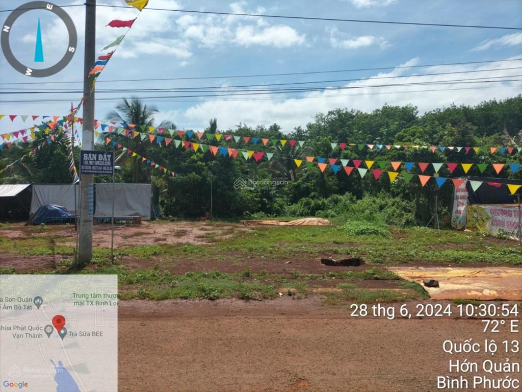 Bán đất tại td76 tbd1, khu phố xa cam 1, phường hưng chiến, thị xã bình long, bình phước  03971892