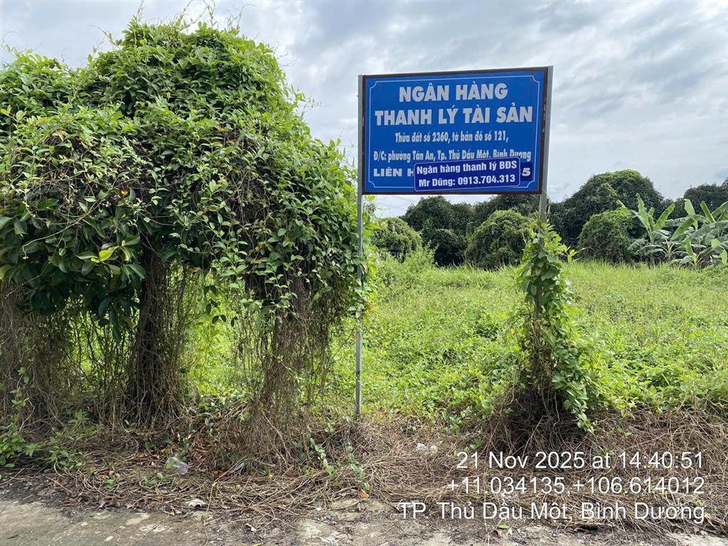 Bán đất tân an thủ dầu một | giá tốt đầu tư & ở ngay