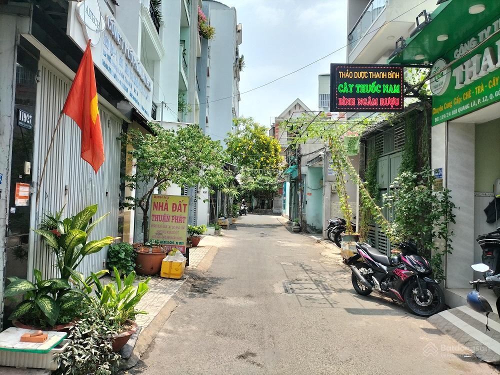 Ngân hàng thanh lý nhà 2 tầng ở hẻm bùi quang là, phường an hội tây, tp hcm