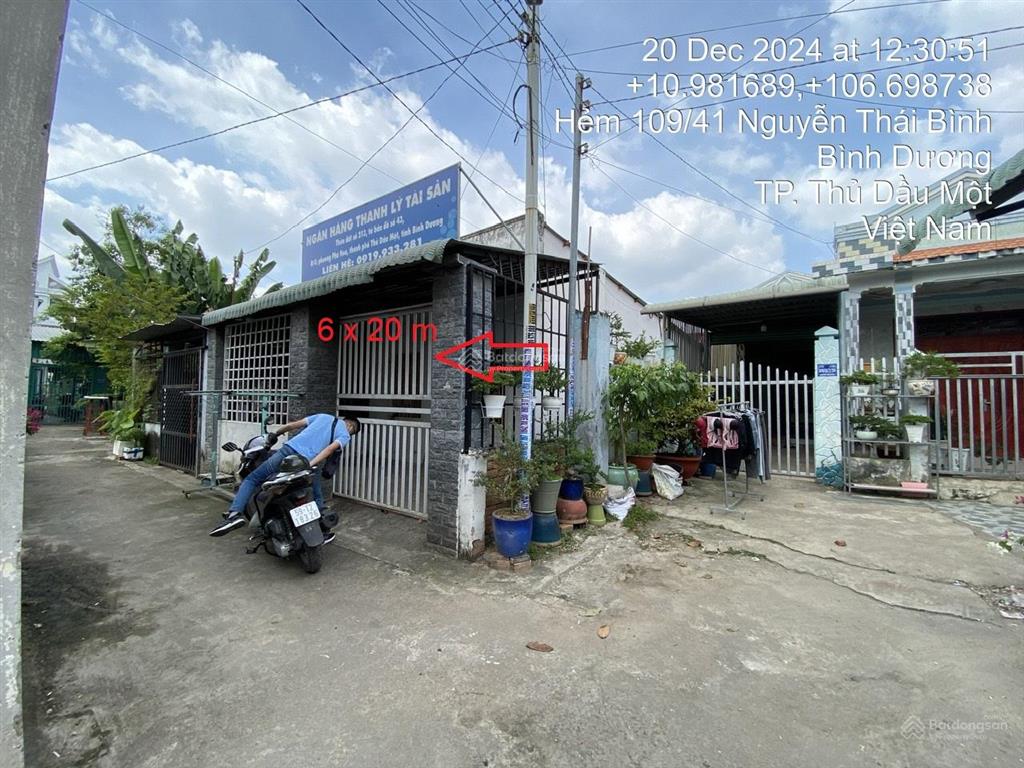Ngân hàng bán nhà 120,3 m2 tại td213, phường phú lợi (phú hòa, bình dương cũ), tp hcm  02125203