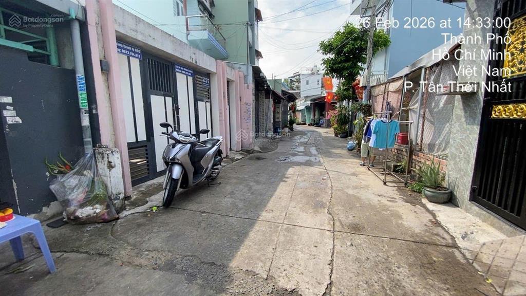 Bán nhà ở số 527/7 trường chinh, khu phố 1, phường tân thới nhất, hcm