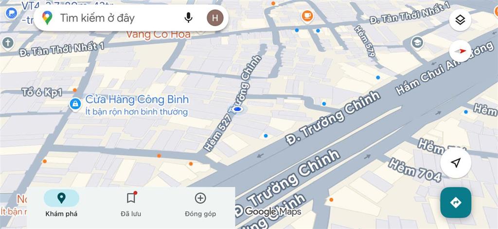 Bán nhà ở số 527/7 trường chinh, khu phố 1, phường tân thới nhất, hcm