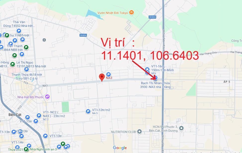 Ngân hàng thanh lý nhà thô 4 tầng đường na3, chánh phú hòa, bến cát, bình dương  02770474