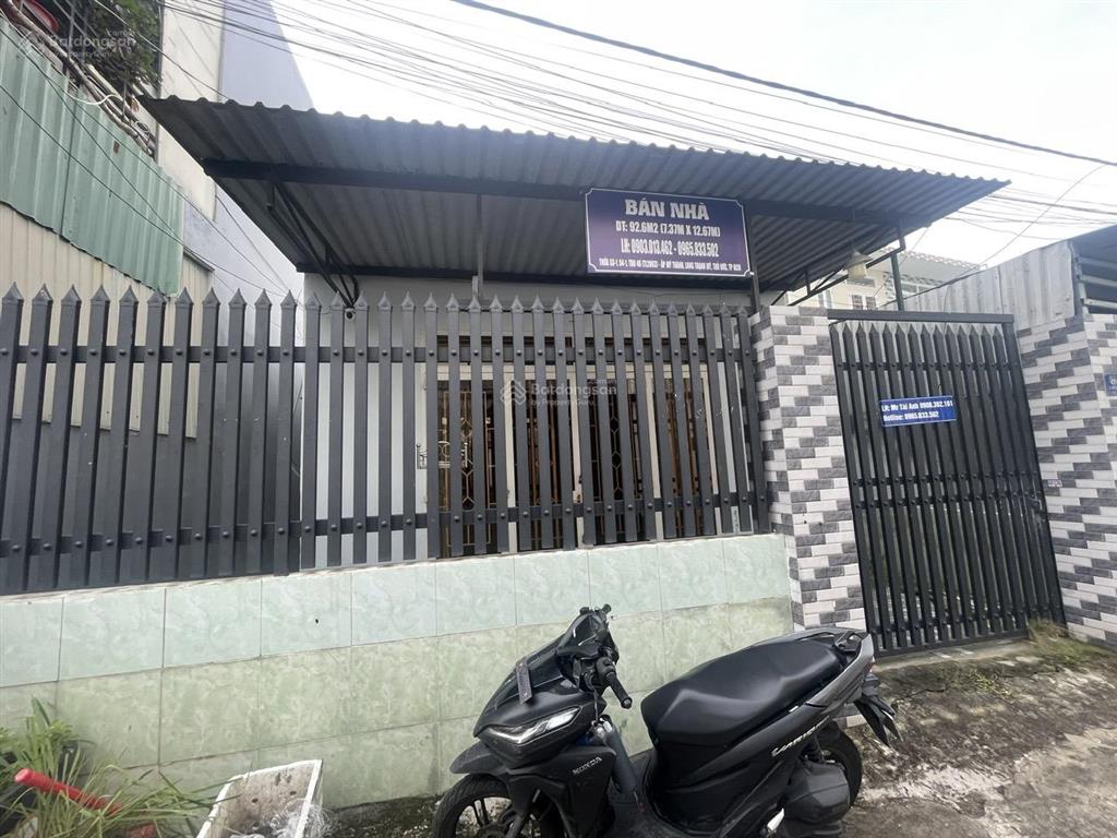 Ngân hàng bán trực tiếp 92,6m2 nhà riêng tại 64 ấp mỹ thành, phường long bình, hồ chí minh03379663