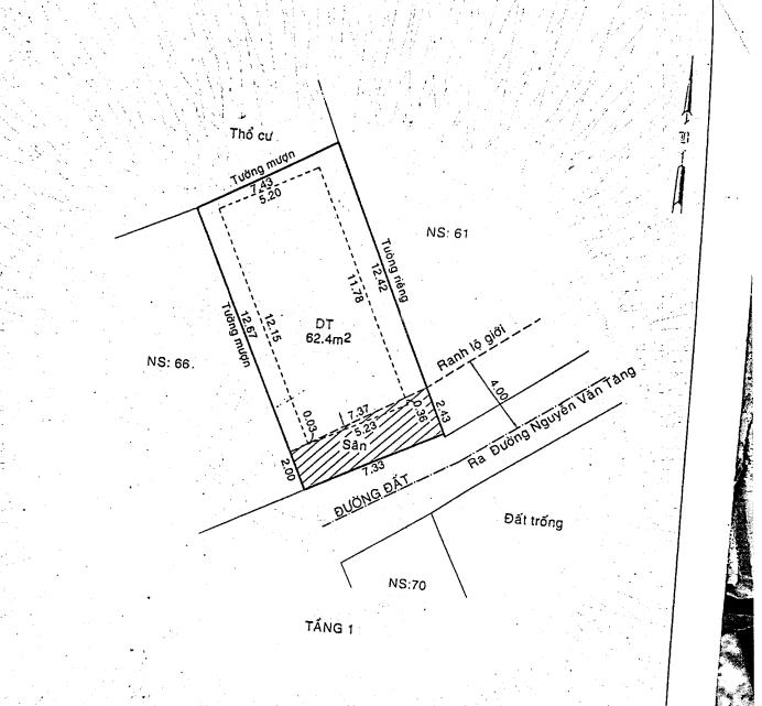 Bán 92,6m2 nhà riêng tại td531,541, tbd64 ấp mỹ thành, phường thạnh mỹ, q9, hồ chí minh
