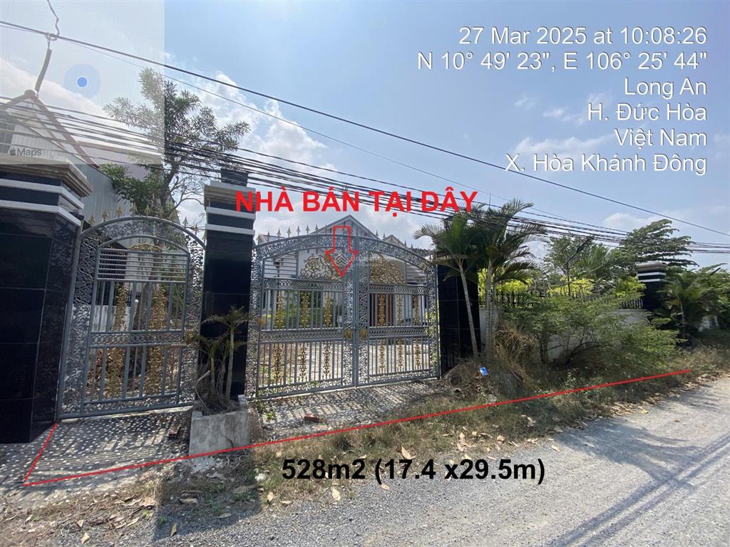 Ngân hàng thanh lý tài sản tại xã hòa khánh đông, huyện đức hòa, tỉnh long an03205871
