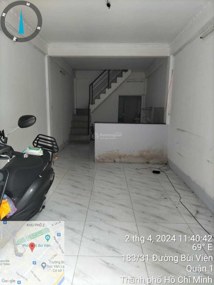 Bán nhà tại số 183/29 đường bùi viện, phường phạm ngũ lão, quận 1, hồ chí minh