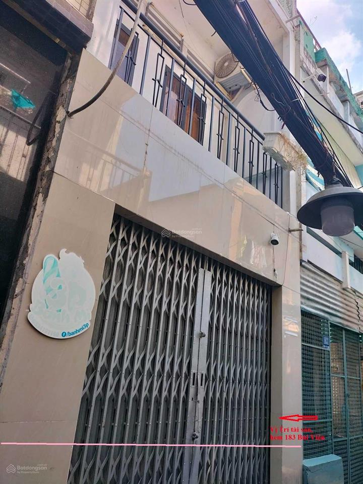 Bán nhà tại số 183/29 đường bùi viện, phường phạm ngũ lão, quận 1, hồ chí minh