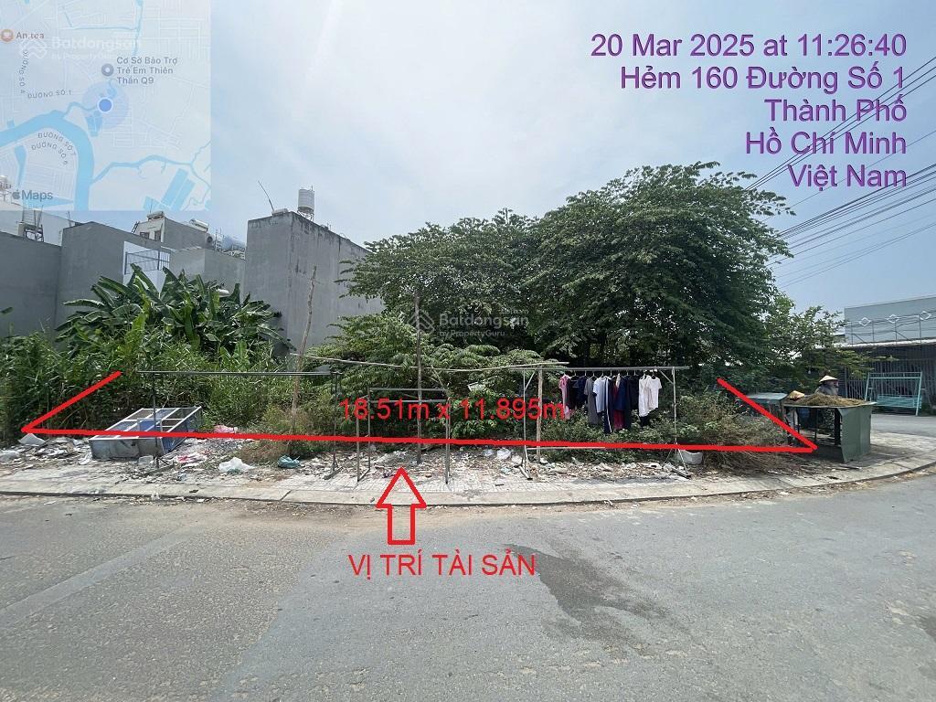 Bán đất thửa 871 dt 134,2m2 tại đường số 1, phường long trường, tp hcm04624010