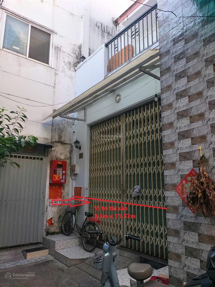 Ngân hàng thanh lý nhà 2 tầng ở td9, hẻm phạm phú thứ, phường bình tiên, tp hcm