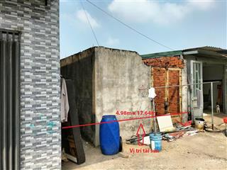 Bán đất thửa 766 dt 88m2 hẻm bùi văn ngữ, phường tân thới hiệp, tp hcm