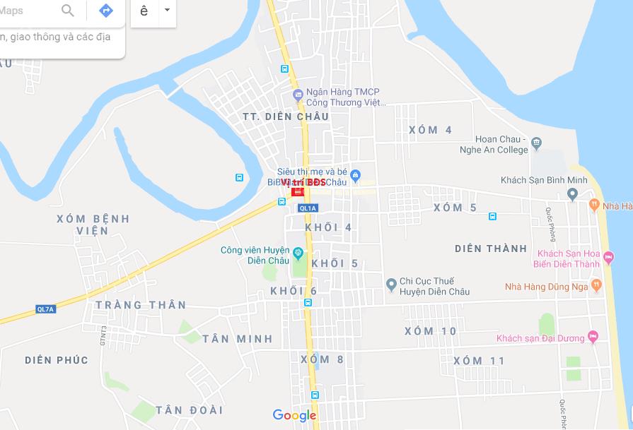 Chính chủ bán shophouse tại tttm mường thanh, diễn châu, nghệ an