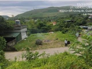 Bán gấp 167.1m2 lô đất khu 3 phường vàng danh, quảng ninh (tp uông bí cũ)