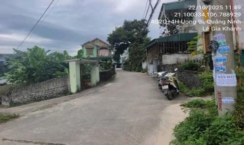 Bán gấp 167.1m2 lô đất số 66, khu 3 phường vàng danh, quảng ninh (tp uông bí cũ)  04135751.2