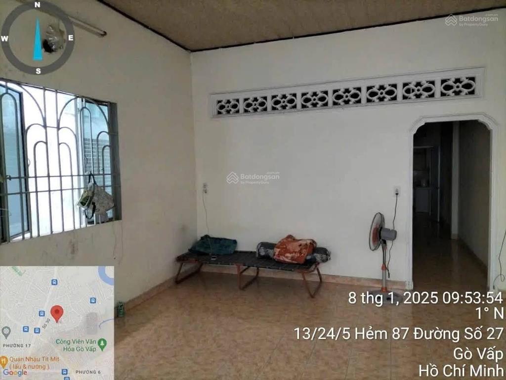 Bán nhà trung tâm gò vấp (td610, tbd32, 43/2/14 đường số 27, phường 6, quận gò vấp, tp. hcm)