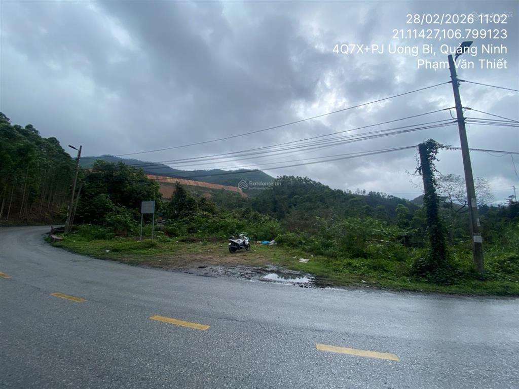 Ngân hàng thanh lý 211.2m2 đất tại td10, khu 9, phường vàng danh, uông bí, quảng ninh  00270412