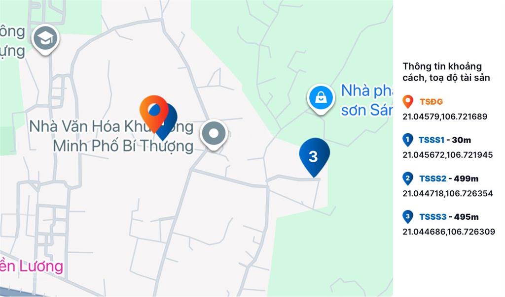 Ngân hàng thanh lý 133,5m2 đất tại td417, khu đồng minh, phương đông, uông bí, quảng ninh02643654