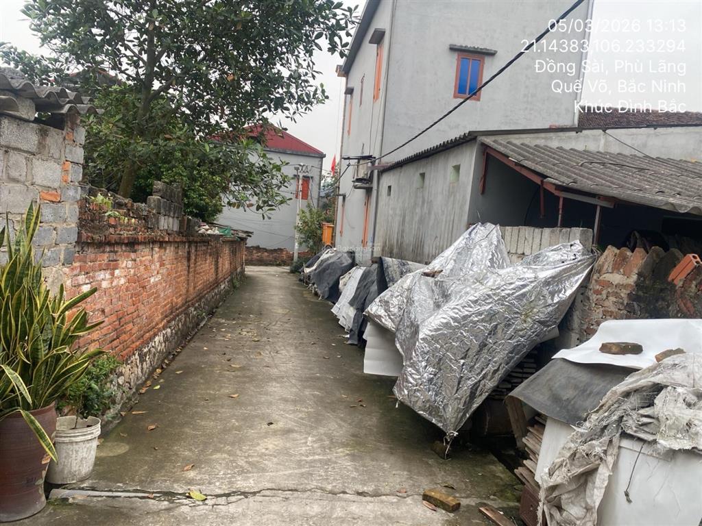 Ngân hàng thanh lý 150,8m2 đất tại xã phù lãng, thị xã quế võ, tỉnh bắc ninh  04690312