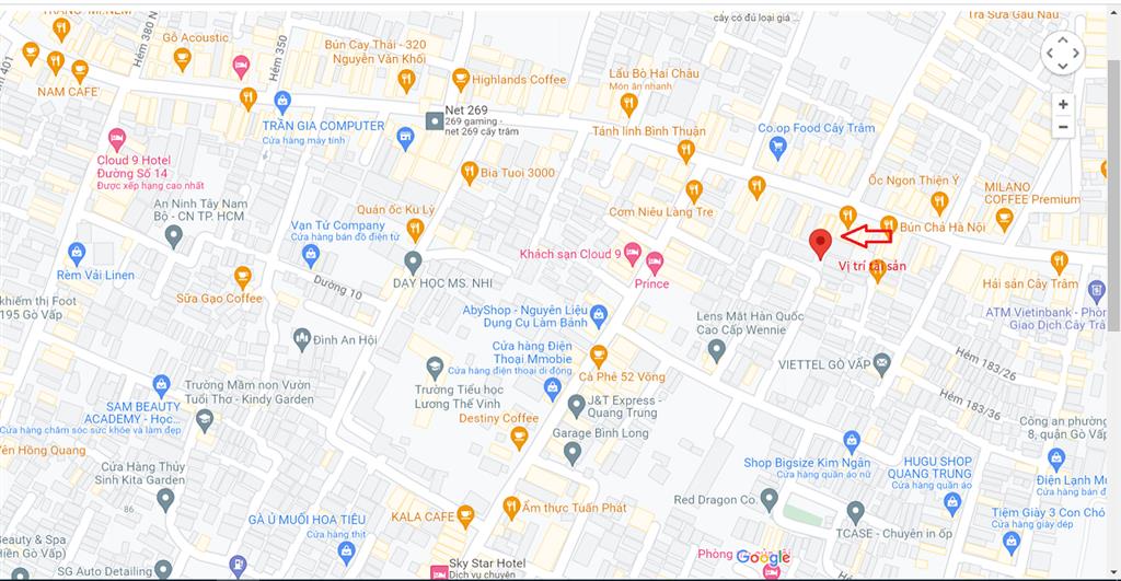 Ngân hàng thanh lý nhà phố 113.4m2 tại td11, hẻm đường số 21, phường 8, gò vấp