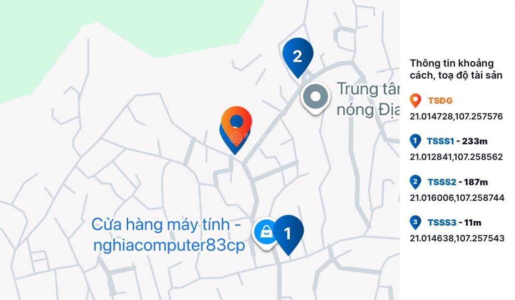 Ngân hàng thanh lý 268m2 đất trung tâm cẩm thạch, cẩm phả, quảng ninh  04985317