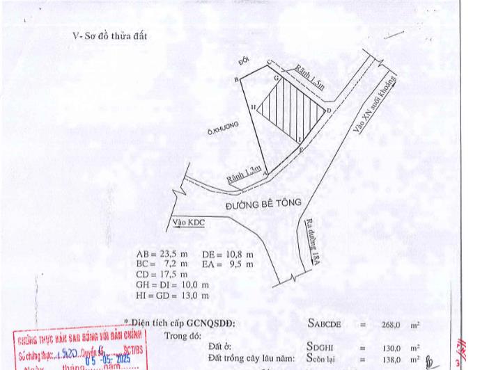 Ngân hàng thanh lý 268m2 đất trung tâm cẩm thạch, cẩm phả, quảng ninh  04985317