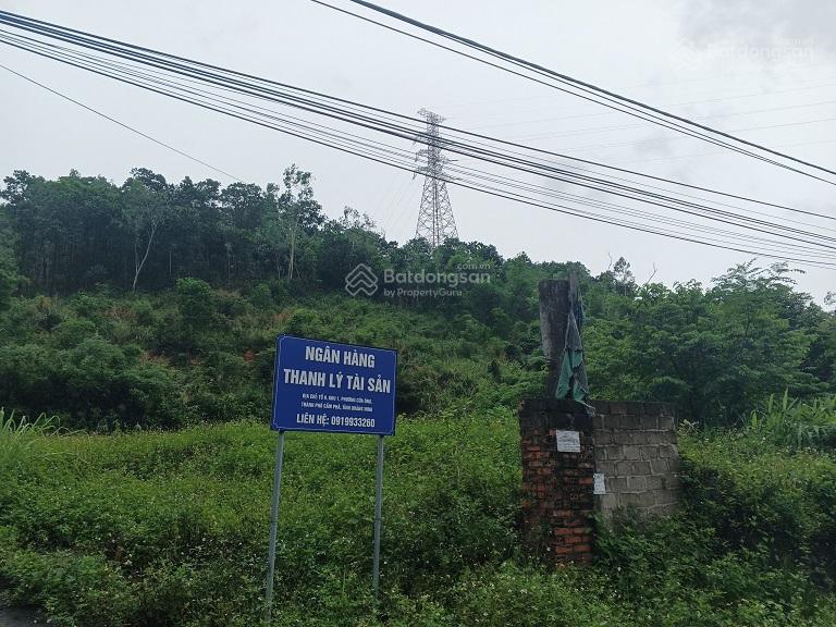 Ngân hàng thanh lý 1.277,5m2 đất tại td15, tbd 36, cửa ông, cẩm phả, quảng ninh