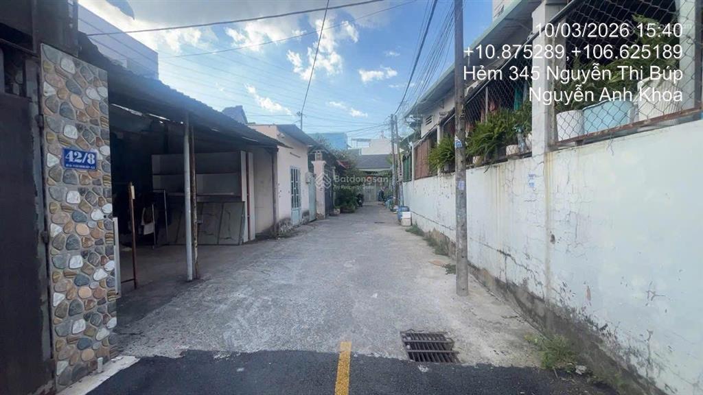 Bán nhà 42/8, td605, tbd02, khu phố 10 (kp 4a cũ), phường tân chánh hiệp, quận 12, tp. hcm