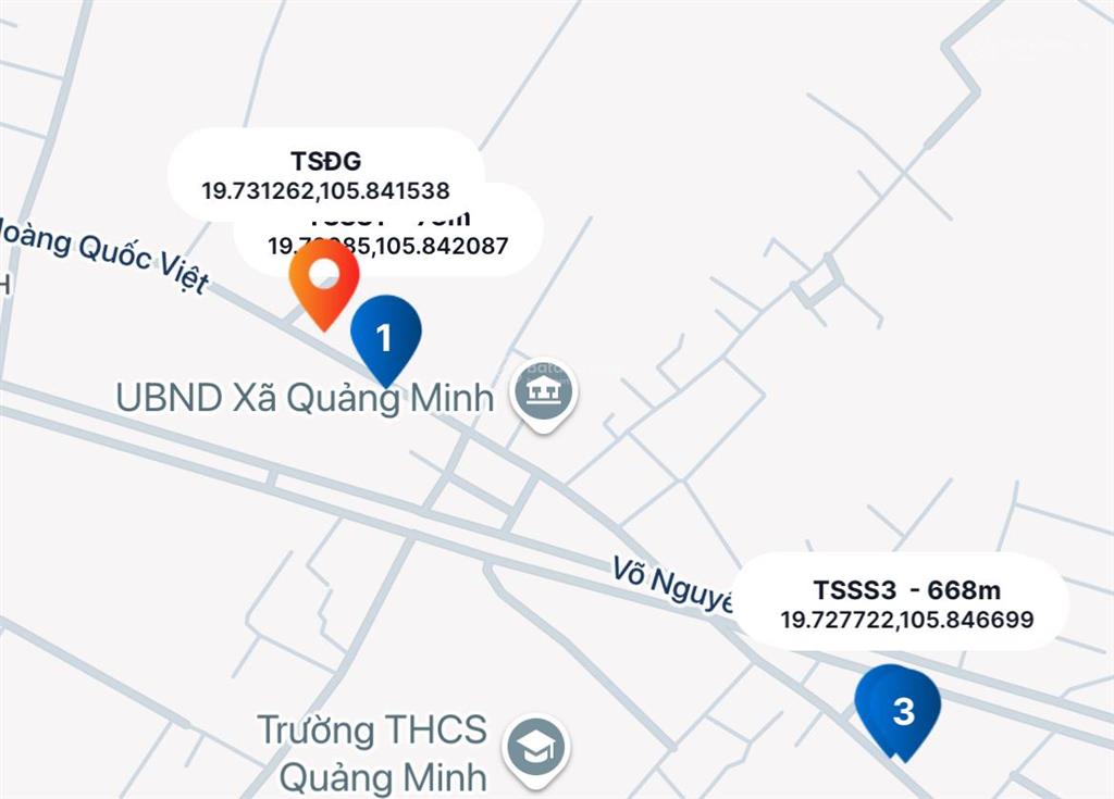 Bán 125m2 thửa 312 tờ bản đồ 12 tại thôn 5, xã quảng minh, tp sầm sơn, thanh hóa