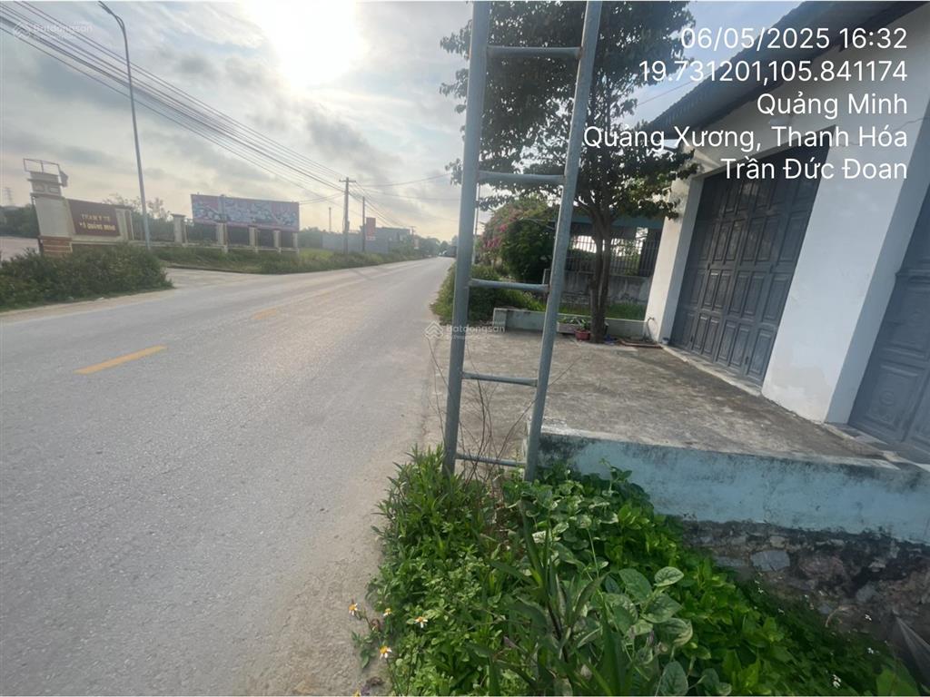 Bán 125m2 thửa 312 tờ bản đồ 12 tại thôn 5, xã quảng minh, tp sầm sơn, thanh hóa