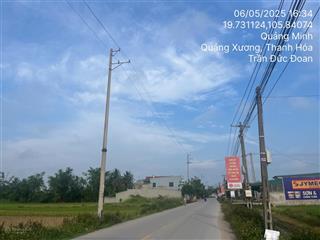 Bán 125m2 thửa 312 tờ bản đồ 12 tại thôn 5, xã quảng minh, tp sầm sơn, thanh hóa
