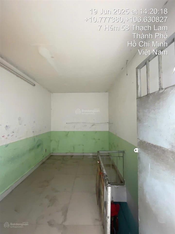 Bán nhà td77, hẻm 58/3 thạch lam, p. phú thạnh, q. tân phú, tp. hcm  02484470