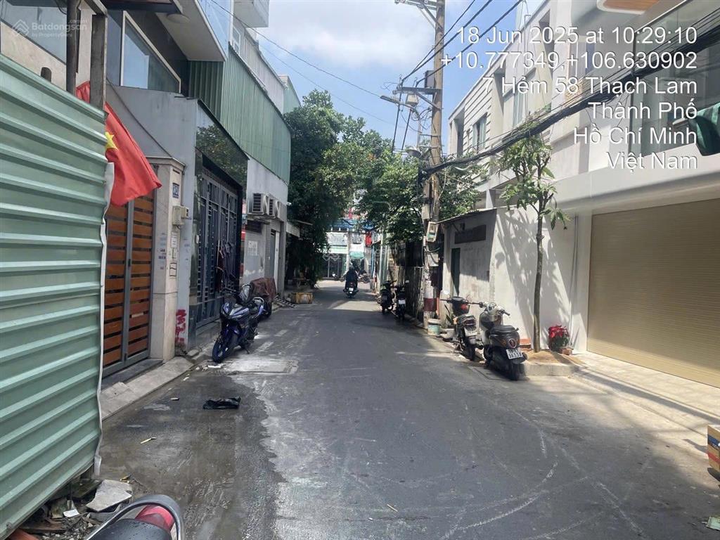 Bán nhà td77, hẻm 58/3 thạch lam, p. phú thạnh, q. tân phú, tp. hcm  02484470