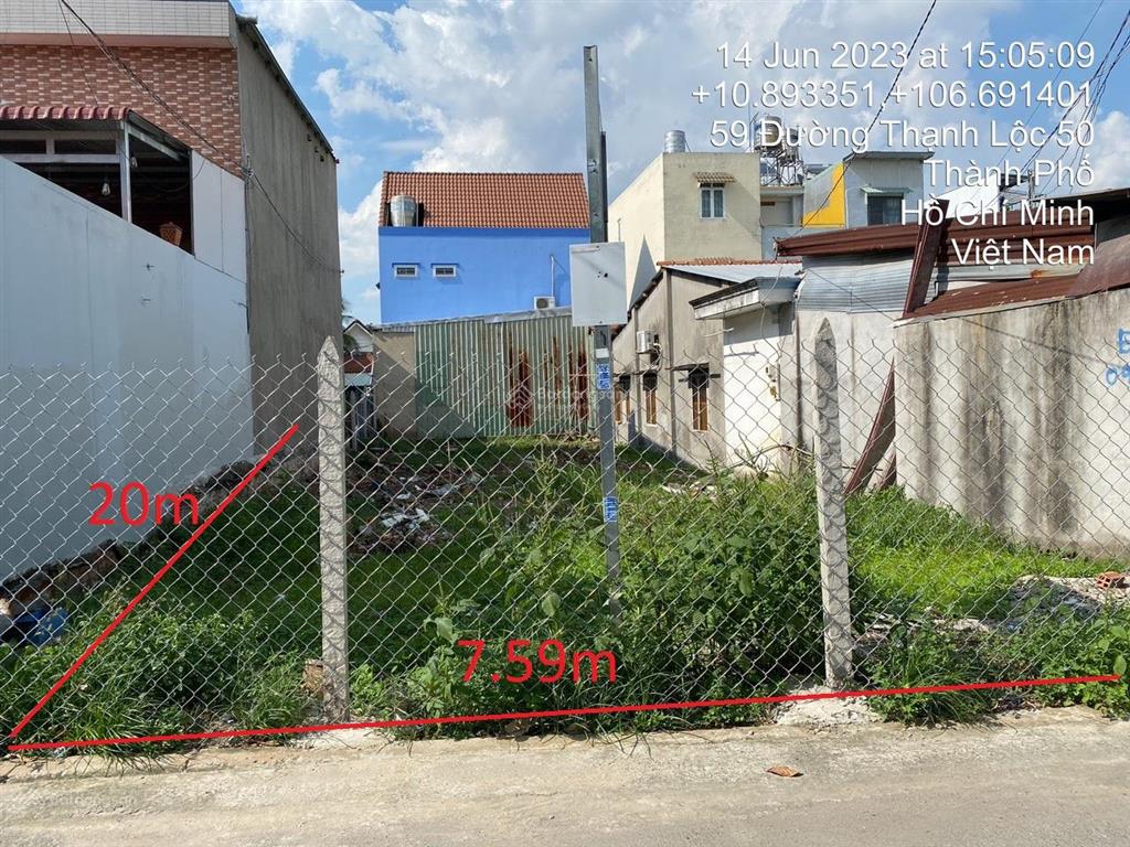 Bán tài sản tại td812, tbd3, 63 đường tl 50, khu phố 2, phường thạnh lộc, quận 12, hcm