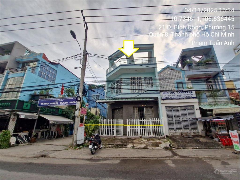 Ngân hàng thanh lý 148,7m2 nhà đất tại cư xá bình đông, phường 15, quận 8, hồ chí minh