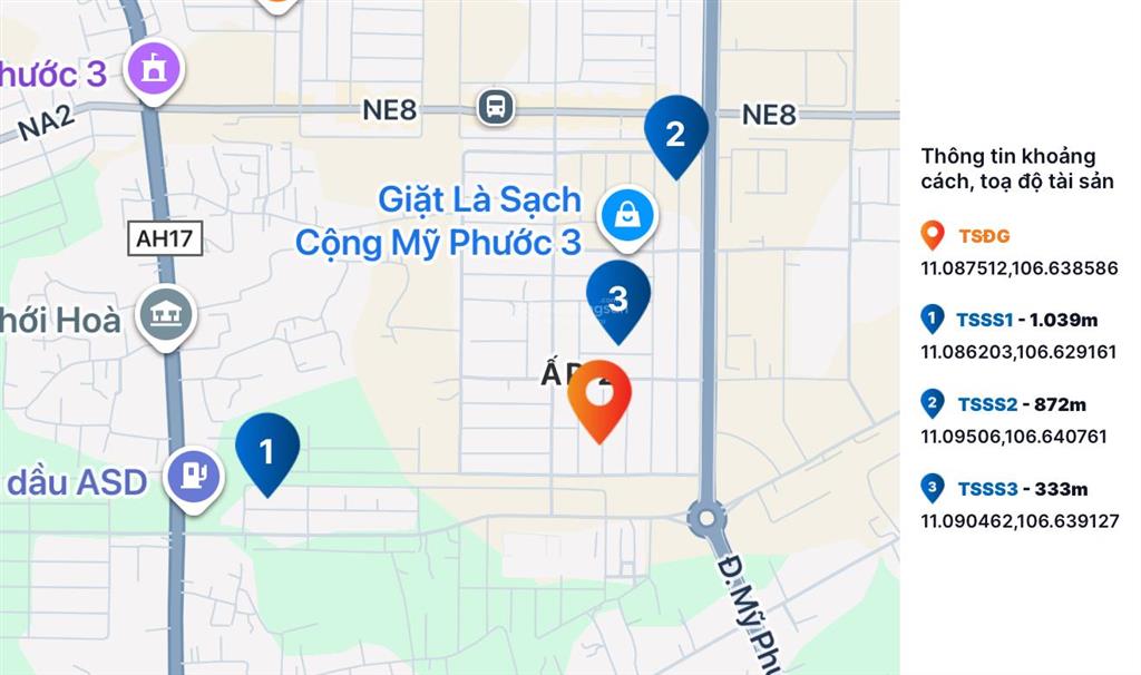 Ngân hàng bán trực tiếp 150m2 đất tại td3210, p. thới hòa, bến cát, bình dương03188785