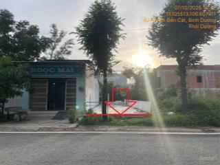 Ngân hàng bán trực tiếp, thủ tục nhanh gọn 100m2 đất tại p.thới hòa,bến cát, bình dương