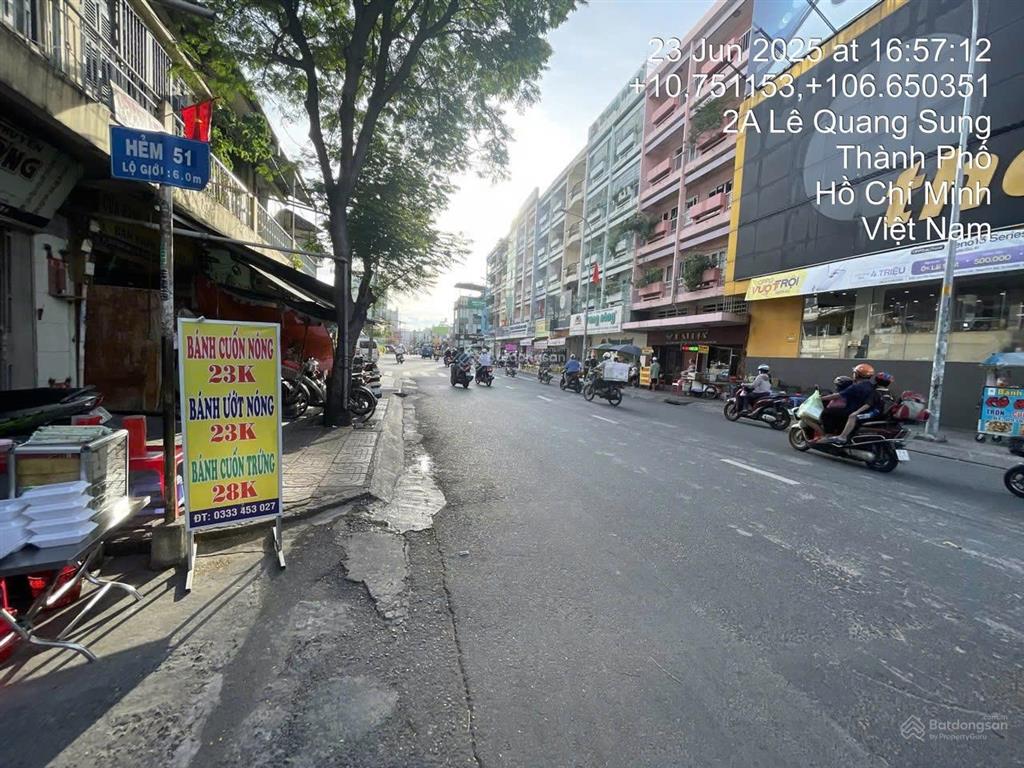 Ngân hàng bán thanh lý chcc tại tầng 2 mặt đường lê quang sung, phường 2, quận 6, hcm