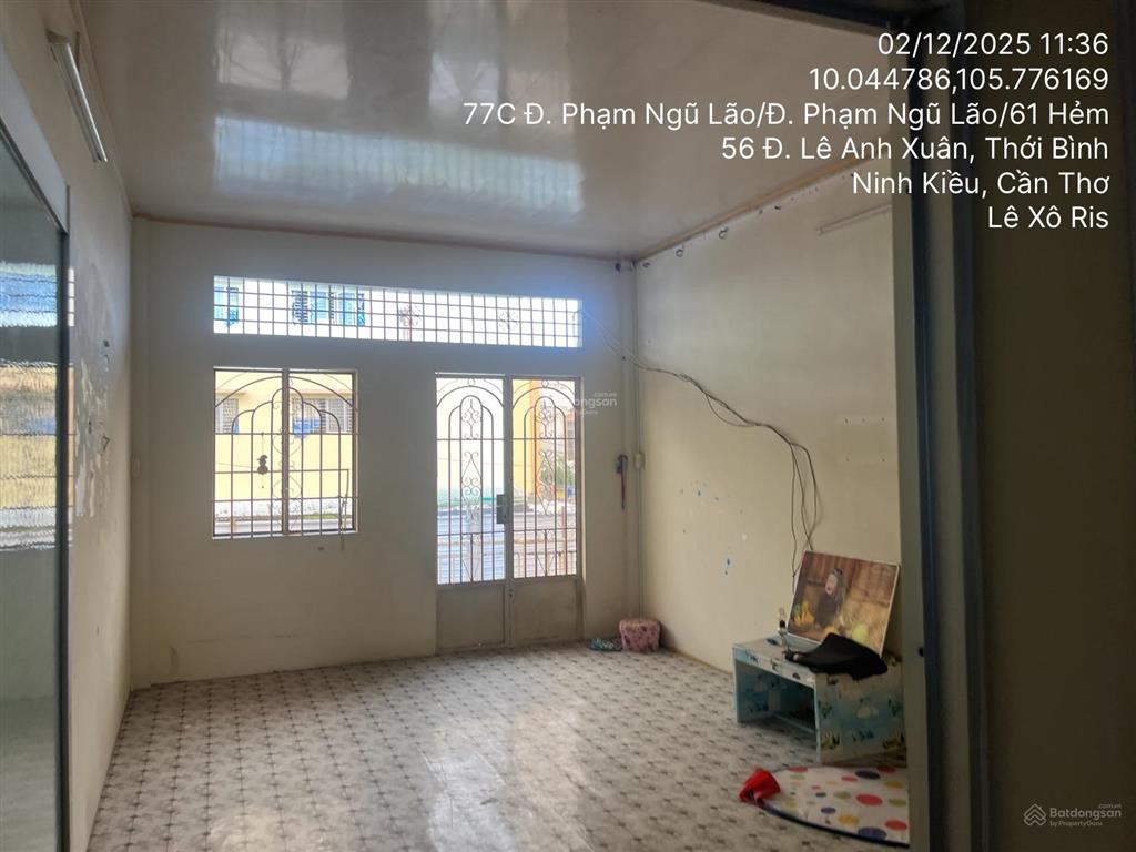 Ngân hàng thanh lý đất có nhà để ở tại td345, phạm ngũ lão, thới bình, ninh kiều, cần thơ04776256